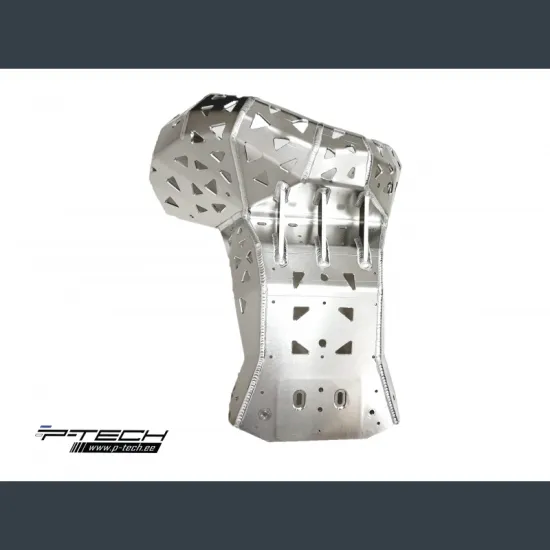 P-TECH Skid Plate with Exhaust Guard for KTM Husqvarna EXC T #2