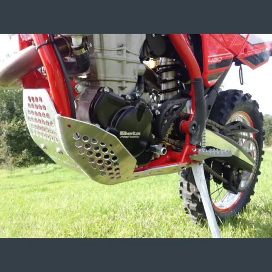 P-TECH Skid Plate with Exhaust Pipe & Linkage Guard for Beta #6