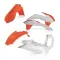Acerbis KTM EXC/EXC-F 2014-2016 Full Plastic Kit - Black, Orange, Standard, White