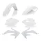 ACERBIS Plastics Kit for Honda CRF 450R 07-08 in Black, Standard, and White