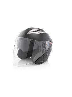 ACERBIS HELMET JET FIRSTWAY (WHITE/BLACK)