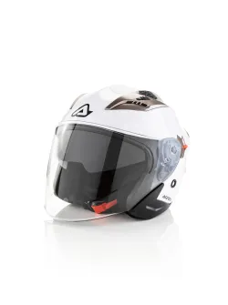 ACERBIS HELMET JET FIRSTWAY (WHITE/BLACK)