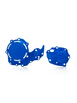 Acerbis X-Power Yamaha 450 Side Cover Guards - Black & Blue (2018-2020)