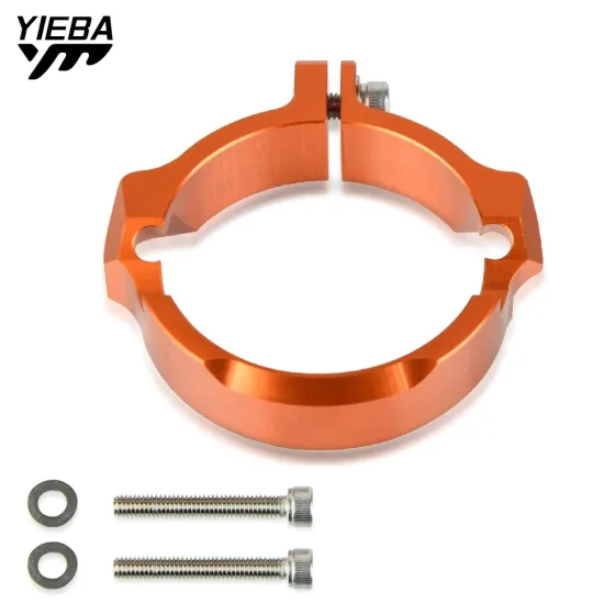 Motocross Exhaust Flange Guard & Tip Muffler Pipe Clamp for KTM, Husqvarna (17-21) -