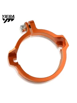 Motocross Exhaust Flange Guard & Tip Muffler Pipe Clamp for KTM, Husqvarna (17-21) -