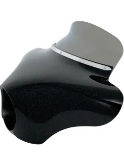 MEMPHIS SHADES HD WINDSHIELD SPOILER BATWING-FAIRING 6.5" SMOKE MEP8541