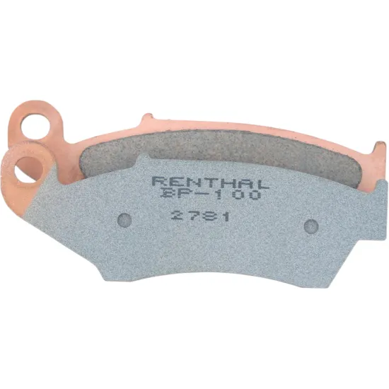 Renthal BP100 Sintered Front Brake Pads | High-Performance Motorcycle Brake Parts