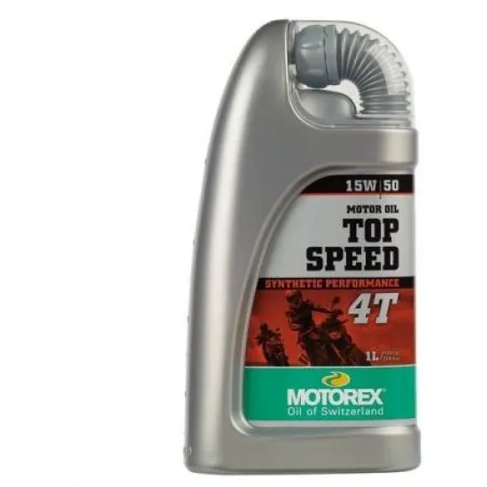 MOTOREX TOP SPEED 4T 15W50 1L REX301347 ENGINE OIL GEAR OIL REX308096