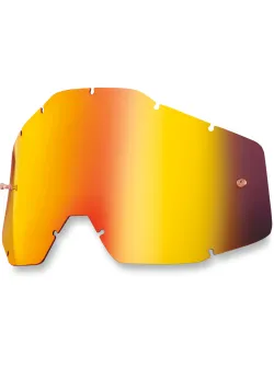 100% Mirror Red Replacement Lens for 100% Offroad Goggles 59006-00002