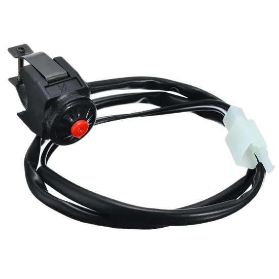 MX GUARDS Red Push Button Kill Stop Switch for Dirt Bikes & ATVs