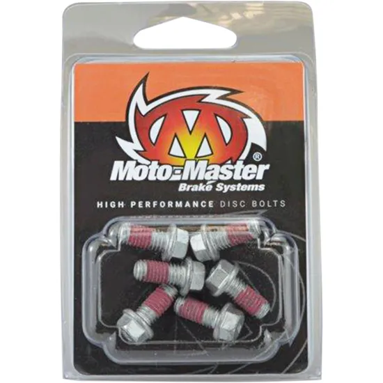 MOTO-MASTER Rotor Bolts M6X13 Hex 012019