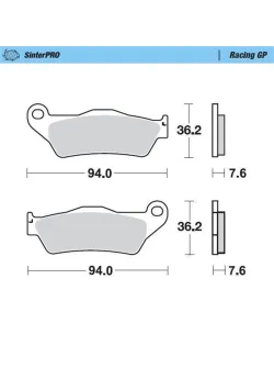 MOTO-MASTER BRAKE PADS FRONT KTM 930-12