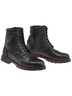 GAERNE Café Racer Boots Black Rose Gore-Tex - Premium Motorcycle Footwear