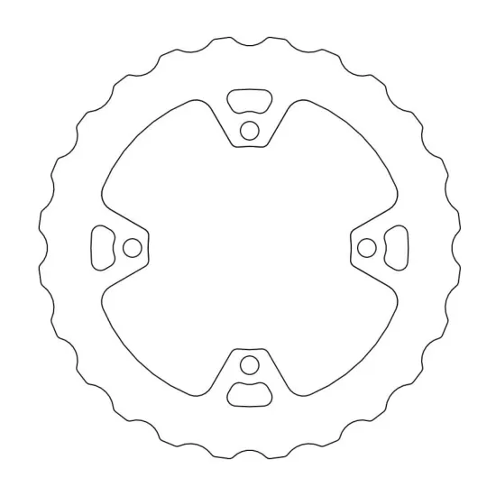 MOTO-MASTER BRAKE ROTOR FIX WAVE 110439