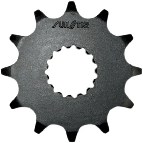 SUNSTAR SPROCKETS 357 FRONT REPLACEMENT SPROCKET 12 TEETH 520 PITCH BLACK STEEL 35712
