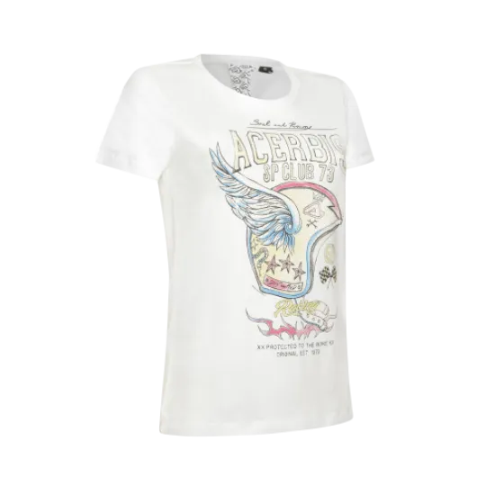 ACERBIS Wings Lady T-Shirt - Stylish Motorcycle Apparel for Women