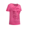 ACERBIS Rush Lady T-Shirt - Light Grey & Purple