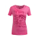 ACERBIS Rush Lady T-Shirt - Light Grey & Purple