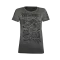 ACERBIS Rush Lady T-Shirt - Light Grey & Purple