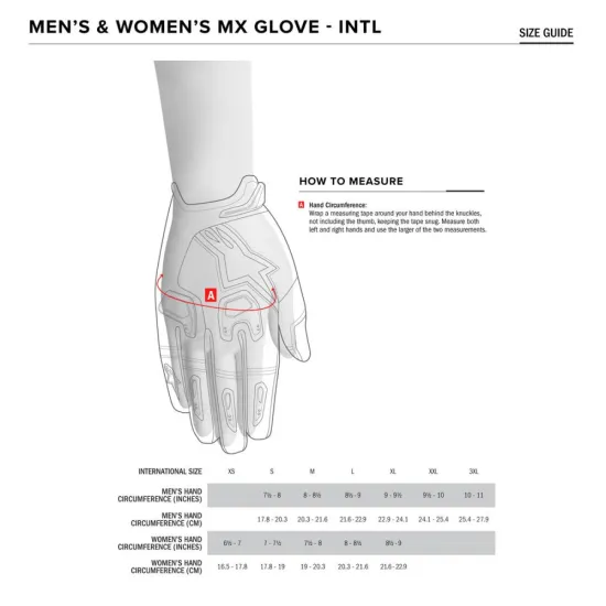 ALPINESTARS(MX) GLOVE SMX-E (BLACK/ANTH * ORNG/ANTH * GY/CAM #1