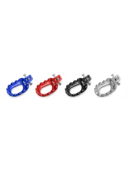 S3 CURVE Trial Footrests - Aluminium (Red, Black, Blue, Silver) | ESK-970-X
