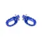 S3 CURVE Trial Footrests - Aluminium (Red, Black, Blue, Silver) | ESK-970-X