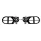 S3 Trial Original Footrests (Black & Titane) - ESK-005-X