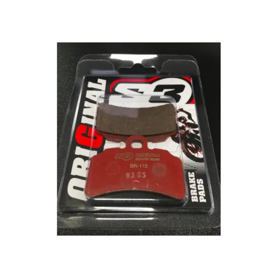 S3 ORIGINAL Brake Pads BR-115 for Motorbikes