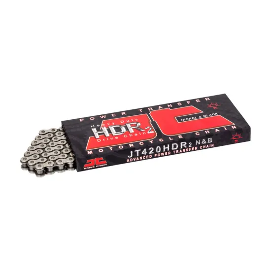 JT DRIVE CHAIN 420 HDR Transmission Chain Steel 128 Links