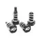 High-Performance S3 Beta Adjusters - Red & Black | CNC Lever and Master Cylinders