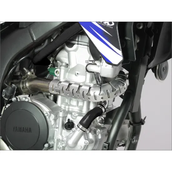 DRC 4Cycle Universal Ex-Pipe Guard Ti-Color | ZETA-DRC #1