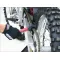DRC Chain Brush - High-Quality Motorcycle Chain Cleaning Tool (Blue, Red, Ti-Color)