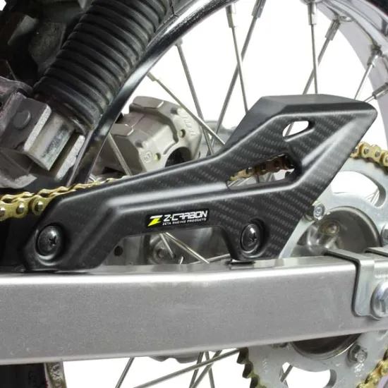 Z-Carbon Chain Cover for KLX125 10-, D-TRACKER125 10-, KLX15 #1