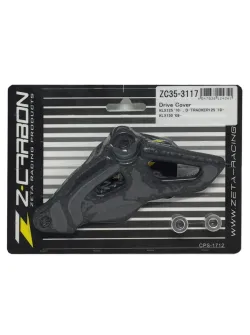 Z-Carbon Drive Cover KLX125 10-, D-TRACKER 10-, KLX150 09- ZC35-3117