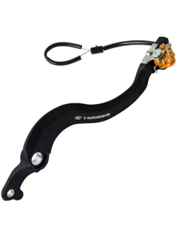 ZETA-DRC Trigger Brake Pedal KTM SX 16- Orange w/Bearing ZE90-7423 4547836240812