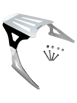 COBRA LUGGAGE RACK LASER CUT CHROME SUZUKI 02-4345