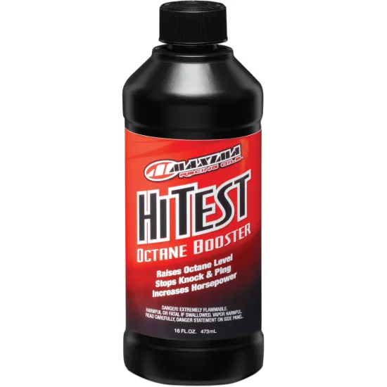 MAXIMA Racing Oil Fuel Octane Boost 2- & 4-Stroke | 473.6 ML - Purchase Now at Our Motorbike Parts Webshop