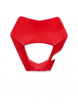ACERBIS Headlight Mask - White, Black, Red | Premium Motorcycle Body Plastics