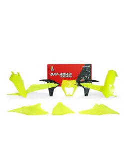 RTECH Plastic Kit NEON YELLOW COLOUR - 5pcs (R-KITKTM-GF0-520)
