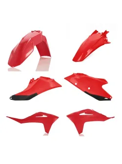 ACERBIS Full Plastic Kit AC 0024630 - Black, White, Red Variants