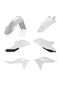 ACERBIS Full Plastic Kit AC 0024630 - Black, White, Red Variants