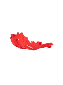 ACERBIS Skid Plate for Honda CRF450 21 - Black & Red | Motorcycle Parts Store