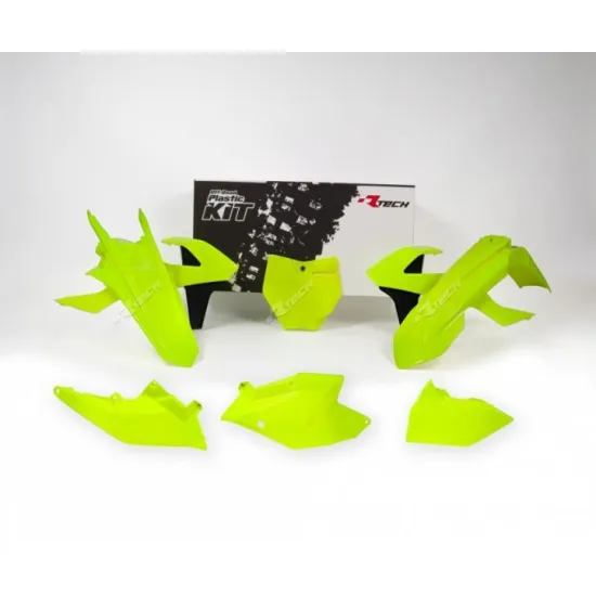 RTECH Plastic Kit NEON YELLOW COLOUR - 6pcs ( R-KITKTM-GF0-516 )