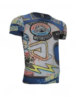 ACERBIS T-SHIRT SP CLUB STICKERS (S-XXL) AC 0910510.042