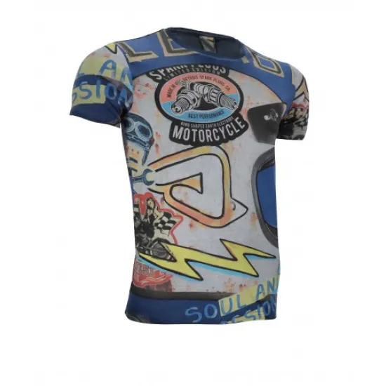 ACERBIS T-SHIRT SP CLUB STICKERS (S-XXL) AC 0910510.042