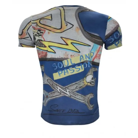 ACERBIS T-SHIRT SP CLUB STICKERS (S-XXL) AC 0910510.042 #2