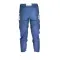 ACERBIS MX K-WINDY Kid Vented Pants (White/Dark Blue) - Sizes 18-28