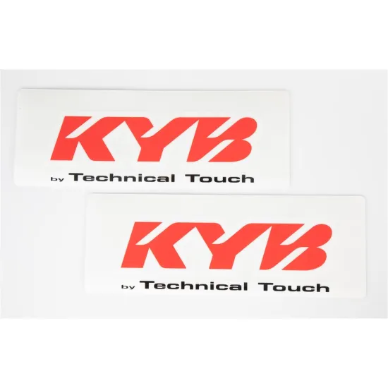 KYB DECALS sticker set ff KYB By Tecnical Touch 2017 Red PRD 170010000302