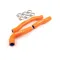 X-GRIP Silicone Radiator Hose for KTM/HQV/GASGAS 125-150 SX EXC TC TE MC 2019- (Red * Blue * Black * Orange)