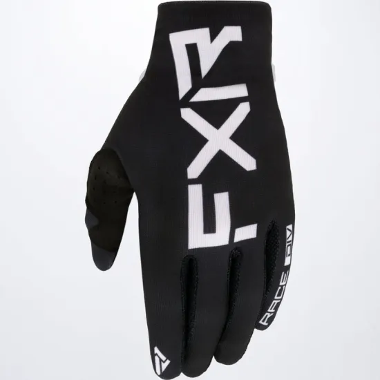 FXR Pro-Fit Lite MX Glove (Black * White) (S-2XL) 213359
